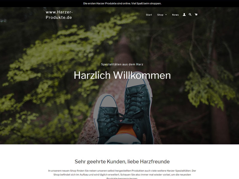 Harzer-produkte.de - onlineshop für Harzer Spezialitäten
